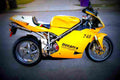 Ducati 748 2002 2 motorbike A4 Photo Print