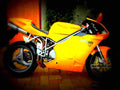 Ducati 748 2003 1 motorbike A4 Photo Print