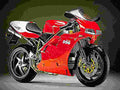 Ducati 748 2003 2 motorbike A4 Photo Print