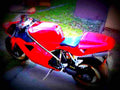 Ducati 748 Biposto 1996 5 motorbike A4 Photo Print
