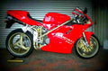 Ducati 748 Biposto 1997 6 motorbike A4 Photo Print