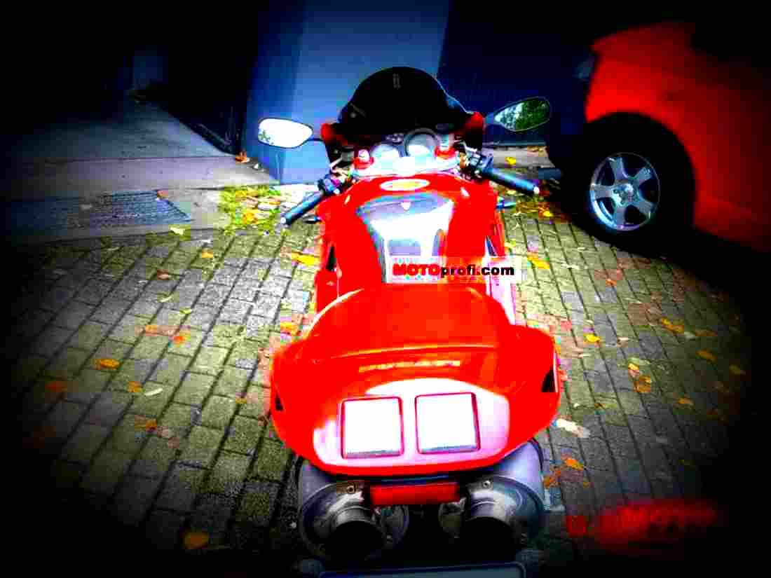 Ducati 748 Biposto 1999 6 motorbike A4 Photo Print