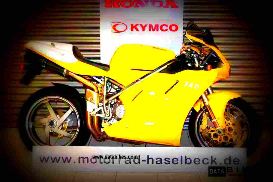 Ducati 748 R 2000 4 motorbike A4 Photo Print