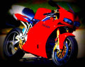 Ducati 748 R 2001 6 motorbike A4 Photo Print