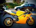 Ducati 748 SP 1997 6 motorbike A4 Photo Print