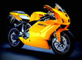 Ducati 749 2003 1 motorbike A4 Photo Print