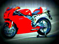 Ducati 749 2003 2 motorbike A4 Photo Print