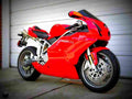 Ducati 749 2004 2 motorbike A4 Photo Print