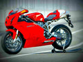 Ducati 749 2004 3 motorbike A4 Photo Print