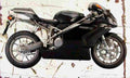 Ducati 749 2004 Aged Vintage A4 Photo Print