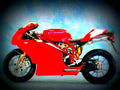Ducati 749 R 2004 2 motorbike A4 Photo Print