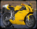 Ducati 749S 03 4 Motorbike Vintage Aged A4 Photo Print