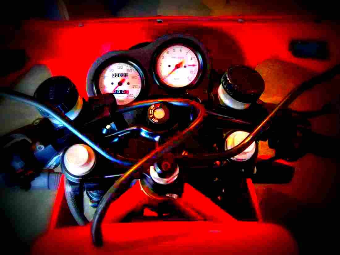 Ducati 750 F1 1987 2 motorbike A4 Photo Print