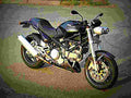 Ducati 750 Monster 2000 1 motorbike A4 Photo Print