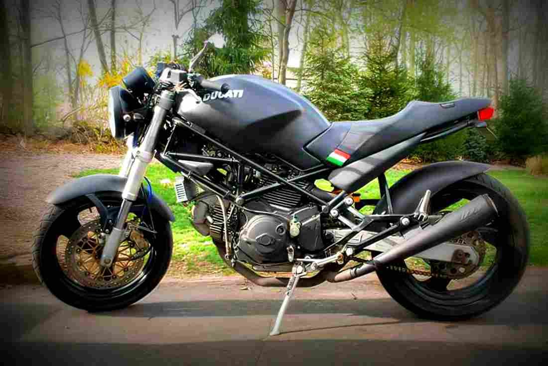Ducati 750 Monster 2000 4 motorbike A4 Photo Print