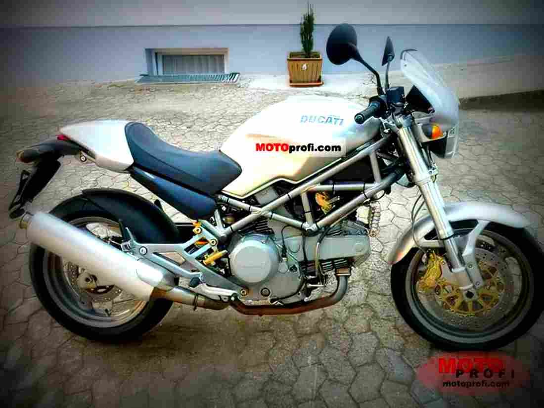 Ducati 750 Monster i.e. Dark 2002 4 motorbike A4 Photo Print