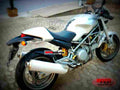 Ducati 750 Monster i.e. Dark 2002 6 motorbike A4 Photo Print