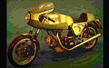 Ducati 750 SS 1974 3 motorbike A4 Photo Print