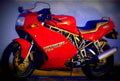 Ducati 750 SS 1978 4 motorbike A4 Photo Print