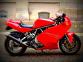 Ducati 750 SS 1991 5 motorbike A4 Photo Print