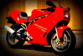 Ducati 750 SS 1991 6 motorbike A4 Photo Print