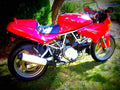 Ducati 750 SS C 1994 3 motorbike A4 Photo Print