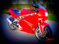 Ducati 750 SS C 1995 5 motorbike A4 Photo Print