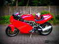Ducati 750 SS C 1995 6 motorbike A4 Photo Print