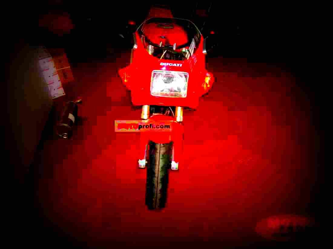 Ducati 750 SS Supersport 2000 5 motorbike A4 Photo Print