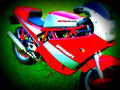 Ducati 750 Sport 1990 5 motorbike A4 Photo Print