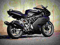 Ducati 750 Sport 2002 3 motorbike A4 Photo Print