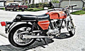 Ducati 750Gt 1973 motorbike A4 Photo Print