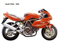 Ducati 750SS 2000 motorbike A4 Photo Print