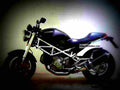 Ducati 800 Monster DARK i.e. 2003 3 motorbike A4 Photo Print