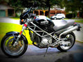 Ducati 800 Monster S i.e. 2003 1 motorbike A4 Photo Print