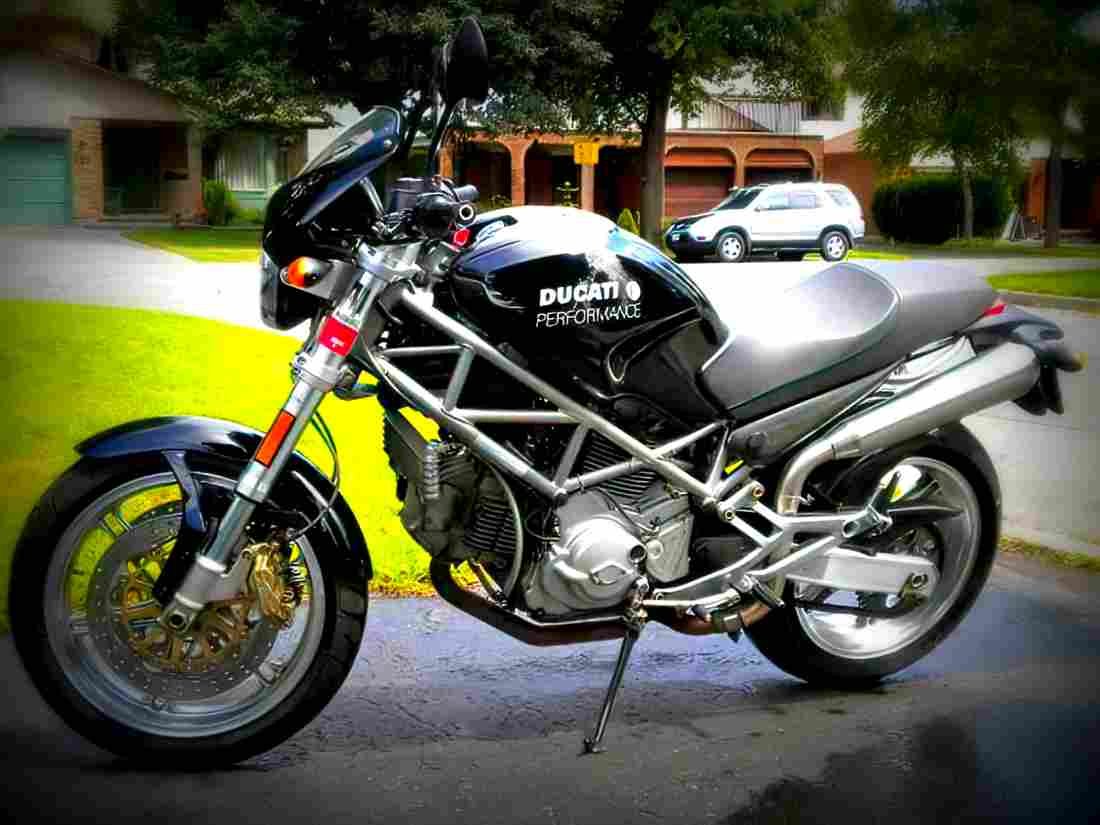 Ducati 800 Monster S i.e. 2003 1 motorbike A4 Photo Print