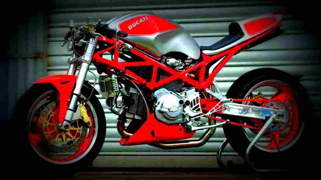Ducati 800 Monster i.e. 2004 2 motorbike A4 Photo Print