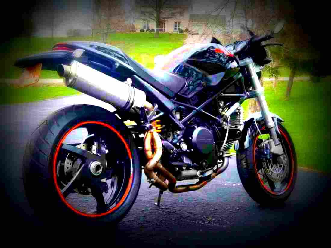 Ducati 800 S2R Monster 2006 1 motorbike A4 Photo Print