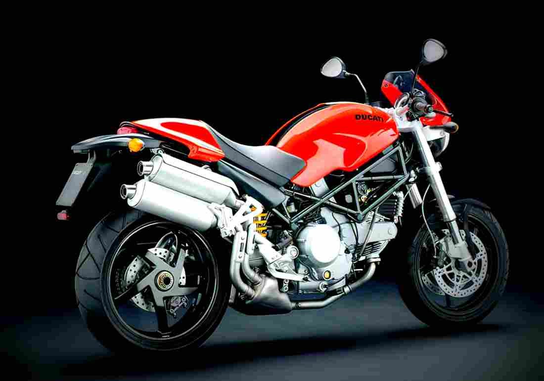 Ducati 800 S2R Monster 2006 2 motorbike A4 Photo Print