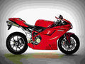 Ducati 800 Supersport 2004 5 motorbike A4 Photo Print