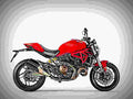 Ducati 821 Monster 821cc 3 motorbike A4 Photo Print