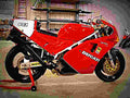Ducati 851 SP 3 1991 1 motorbike A4 Photo Print