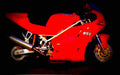 Ducati 851 Strada 1990 5 motorbike A4 Photo Print