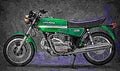 Ducati 860 GTS 1978 5 motorbike A4 Photo Print