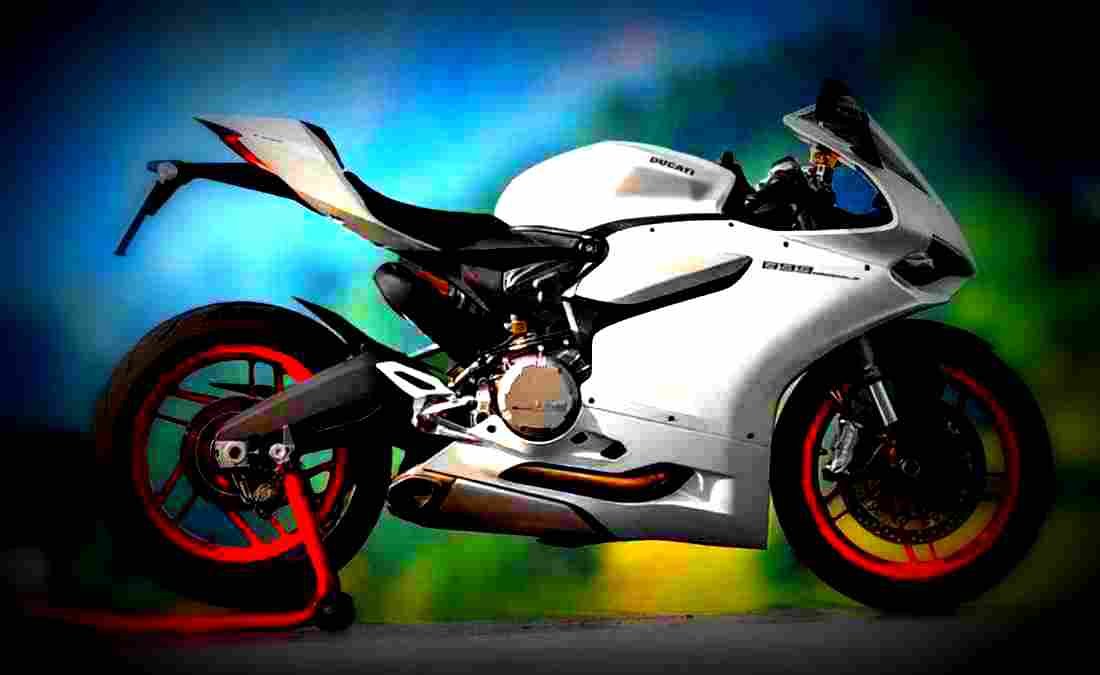 Ducati 899 Panigale 899cc 5 motorbike A4 Photo Print