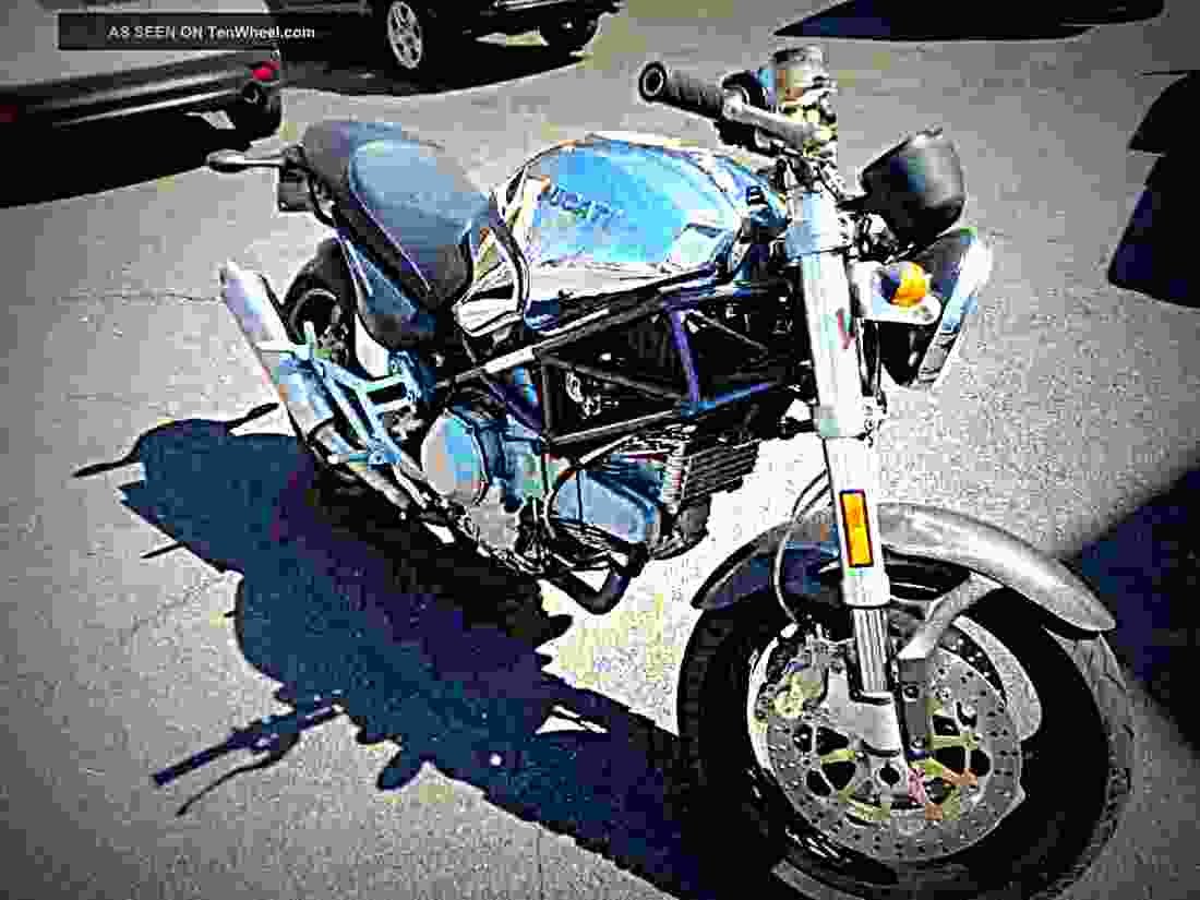 Ducati 900 Monster 2001 5 motorbike A4 Photo Print