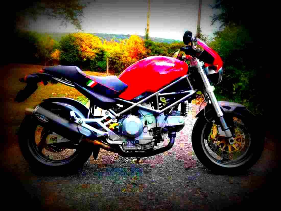 Ducati 900 Monster i.e. 2002 4 motorbike A4 Photo Print