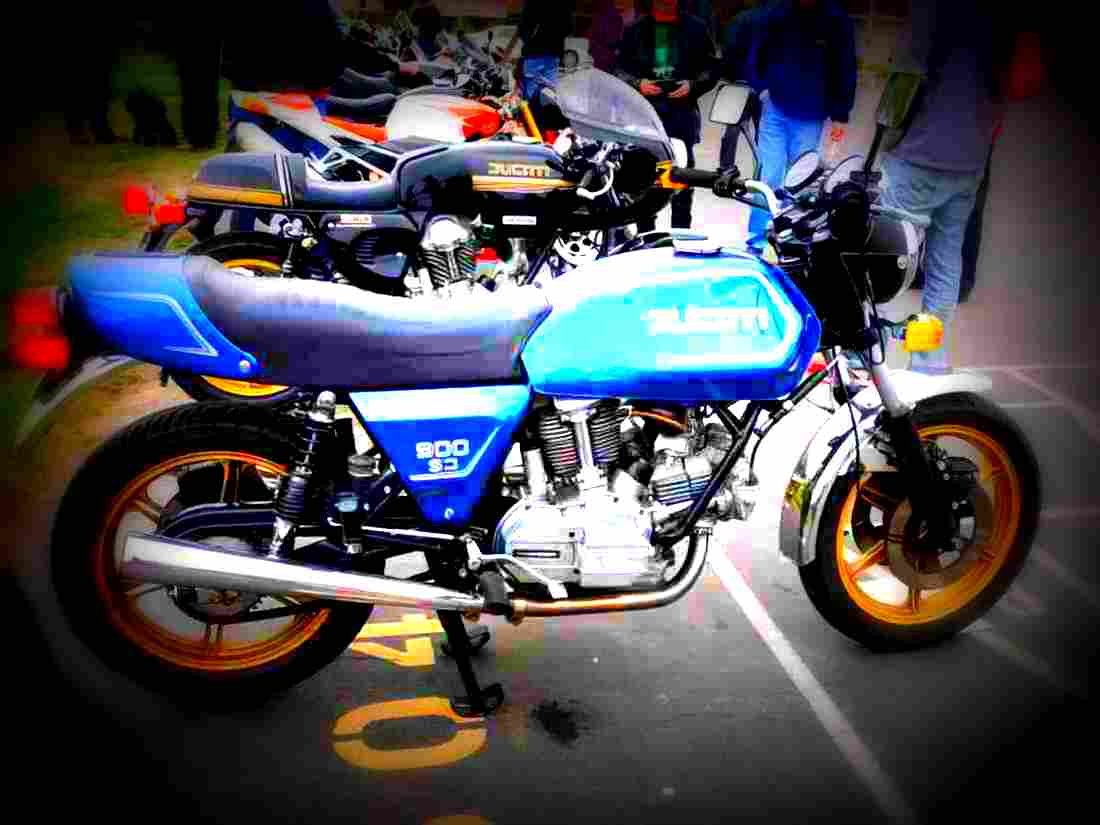Ducati 900 SD Darmah 1980 6 motorbike A4 Photo Print