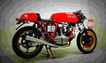 Ducati 900 SD Darmah 1981 3 motorbike A4 Photo Print