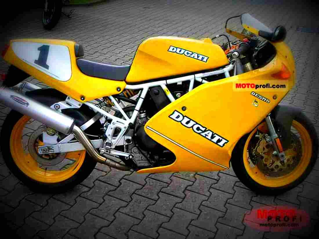Ducati 900 SL Superlight 1996 2 motorbike A4 Photo Print